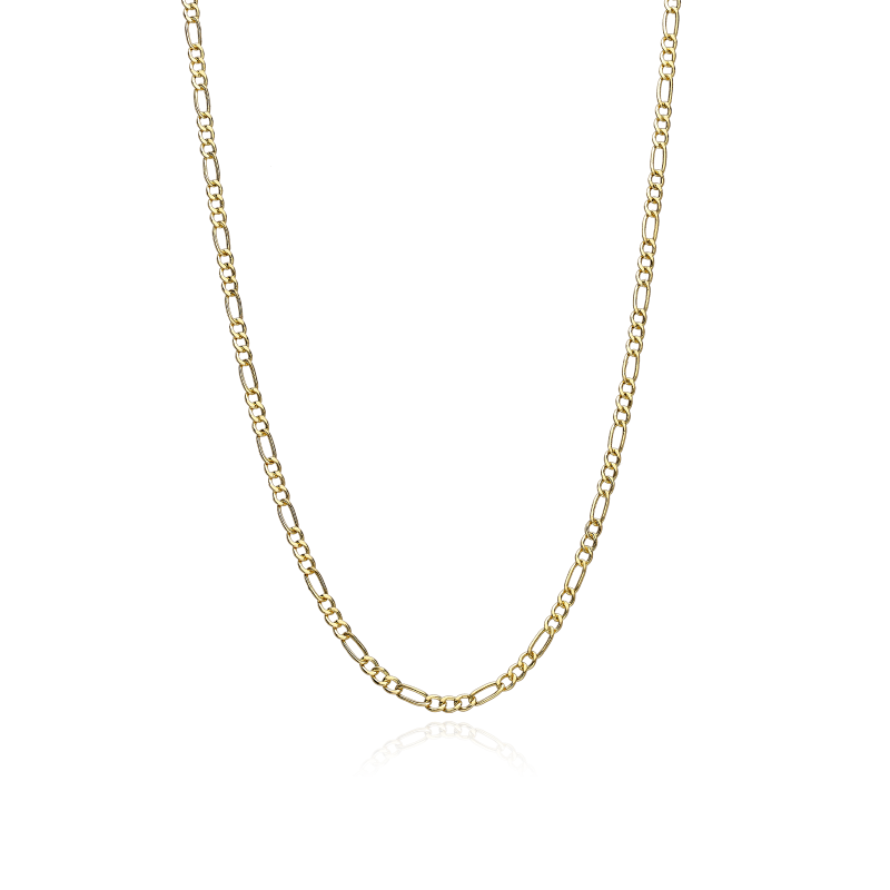 Cadena Oro 18k eslabón 3x1 50cm "Totori"