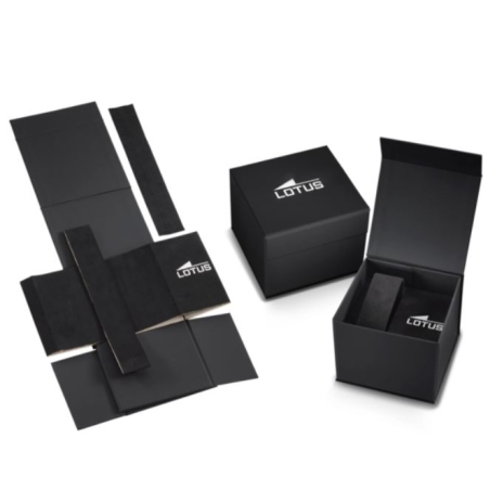 Reloj Lotus acero esfera blanca bicolor hombre 18836/4