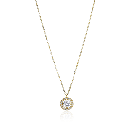 Gargantilla Oro 18k y circonitas "Salomé"