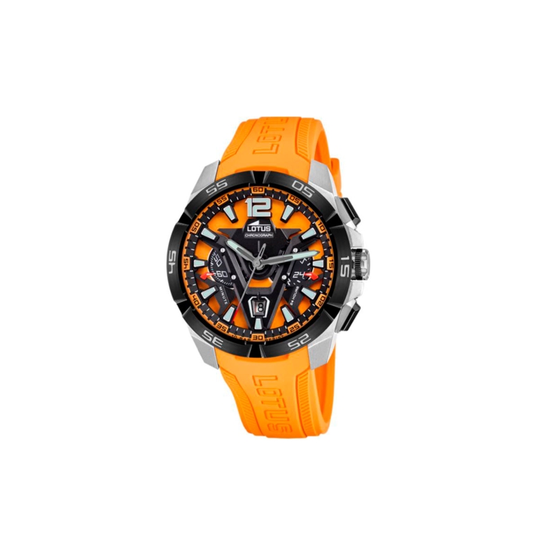 Reloj Lotus Vortex  naranja hombre 18944/3
