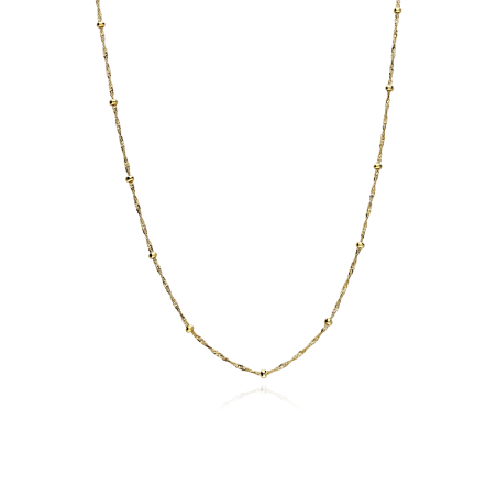Cadena Oro 18k fantasía 45cm "Uchiko"