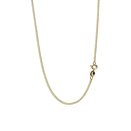Cadena Oro 18k barbada 50cm "Saru"