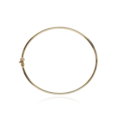 Pulsera rígida Oro 18k Media Caña
