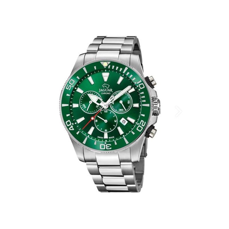 Reloj Jaguar acero esfera verde J861/4