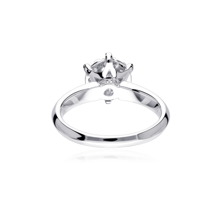 Anillo Oro 18k y Diamantes 0.80cts "Bevagna"