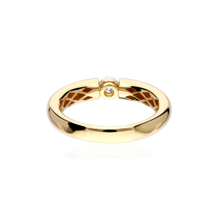 Anillo Oro 18k y diamante 0.20cts "Sirius"