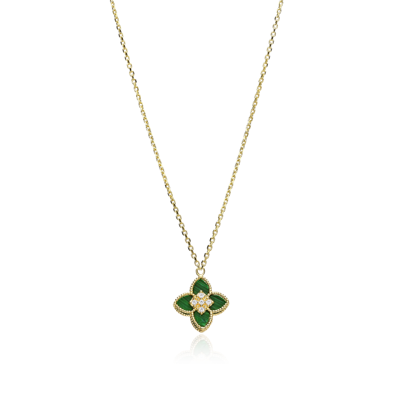 Gargantilla Oro 18k Circonitas "Forest"