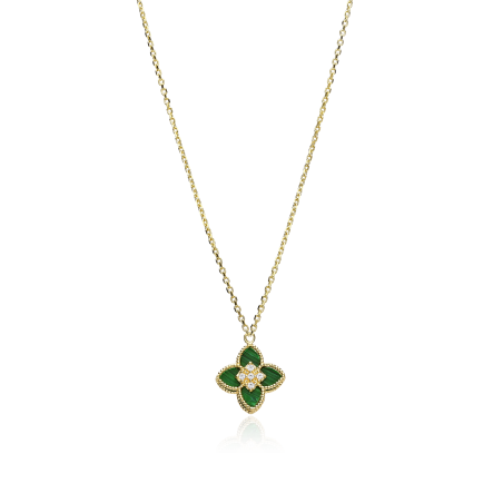 Gargantilla Oro 18k Circonitas "Forest"