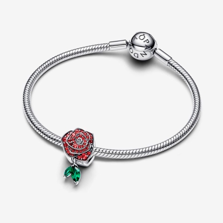 Charm Pandora Rosa Floreciendo Brillante 793201C02