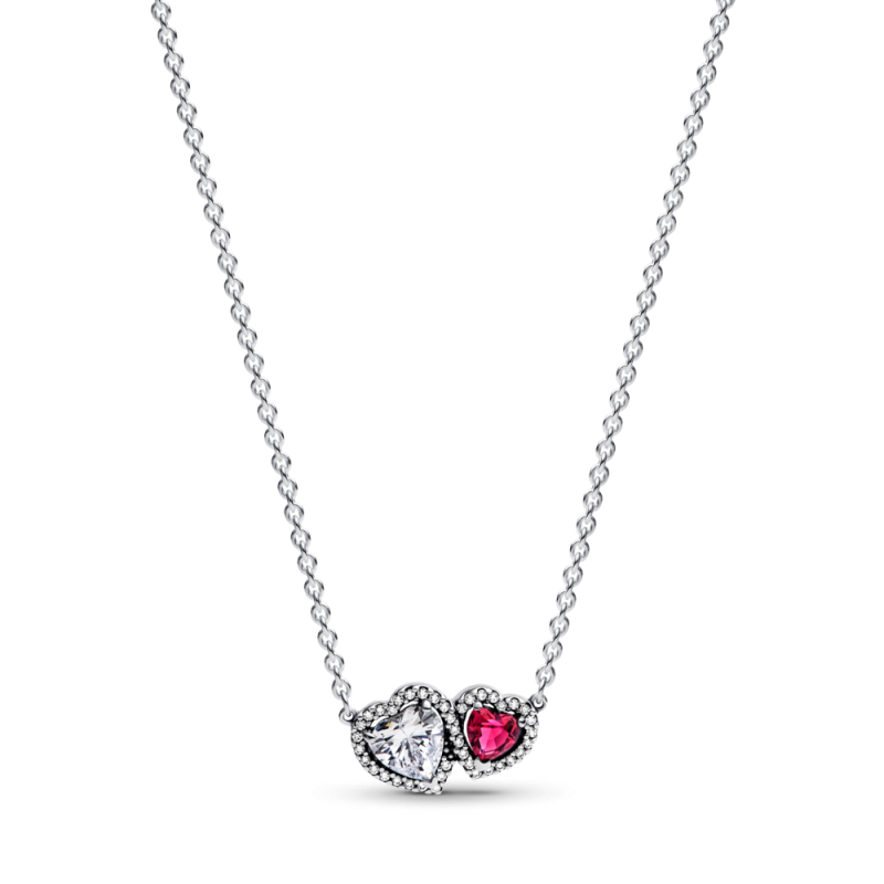 Collar Pandora Halo Corazones 393632C01