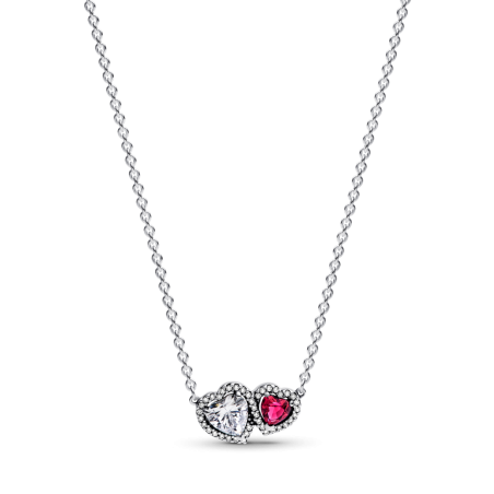 Collar Pandora Halo Corazones 393632C01