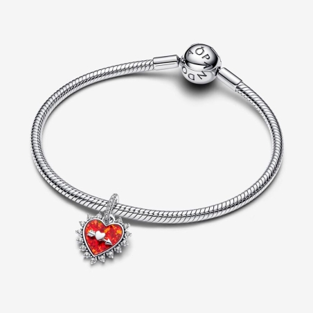 Charm Colgante Pandora Corazón Giratorio 793667C01