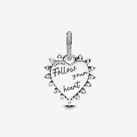 Charm Colgante Pandora Corazón Giratorio 793667C01
