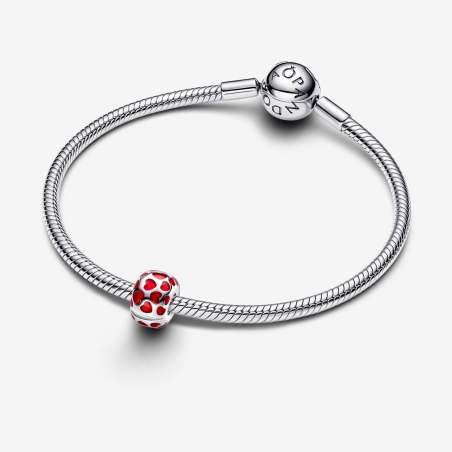 Charm Pandora Clip Redondo Corazones 793679C01