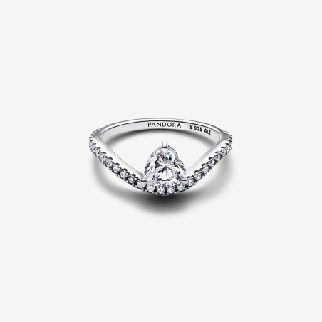 Anillo Pandora Corazón Ondulado 193661C01