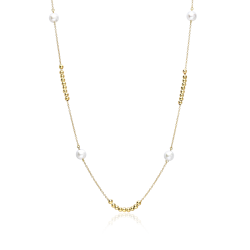 Gargantilla Oro 18k y perlas  Neilia 