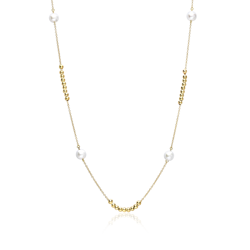 Gargantilla Oro 18k y perlas "Neilia"
