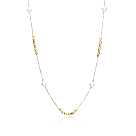 Gargantilla Oro 18k y perlas "Neilia"