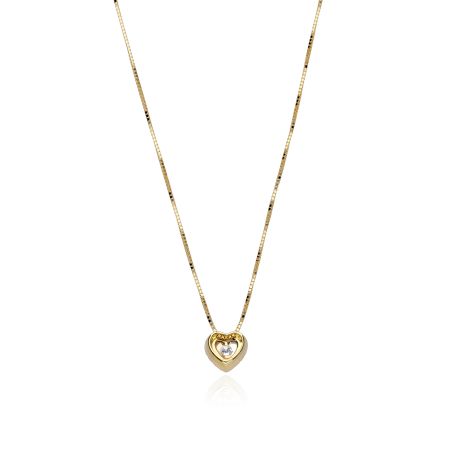 Gargantilla Oro 18k y diamantes 0.103cts "Mirare"