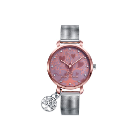 Reloj Mark Maddox Mujer Acero Esfera Rosa MM0123-17