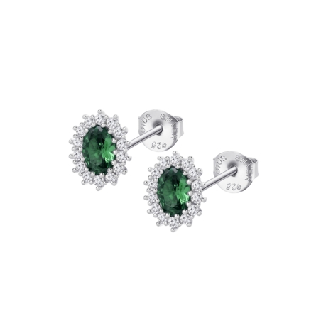 Pendientes Lotus Silver Plata y circonitas LP3459-4/3