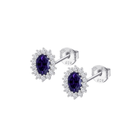Pendientes Lotus Silver Plata y circonitas LP3459-4/1