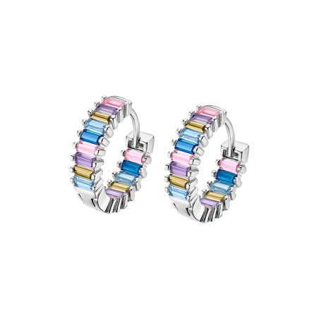 Pendientes Lotus Silver Plata y circonitas LP3115-4/2