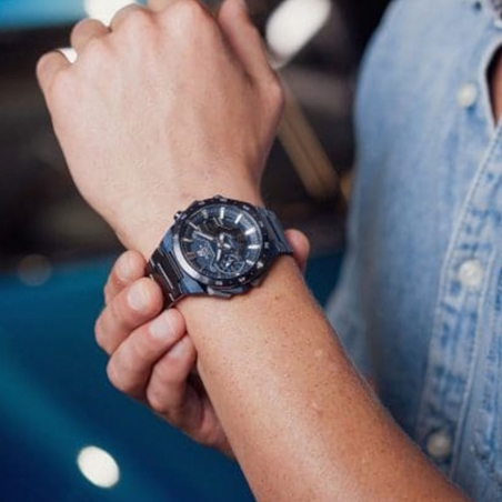 Reloj Casio Edifice Acero en Color Azul ECB-2200CB-2AEF