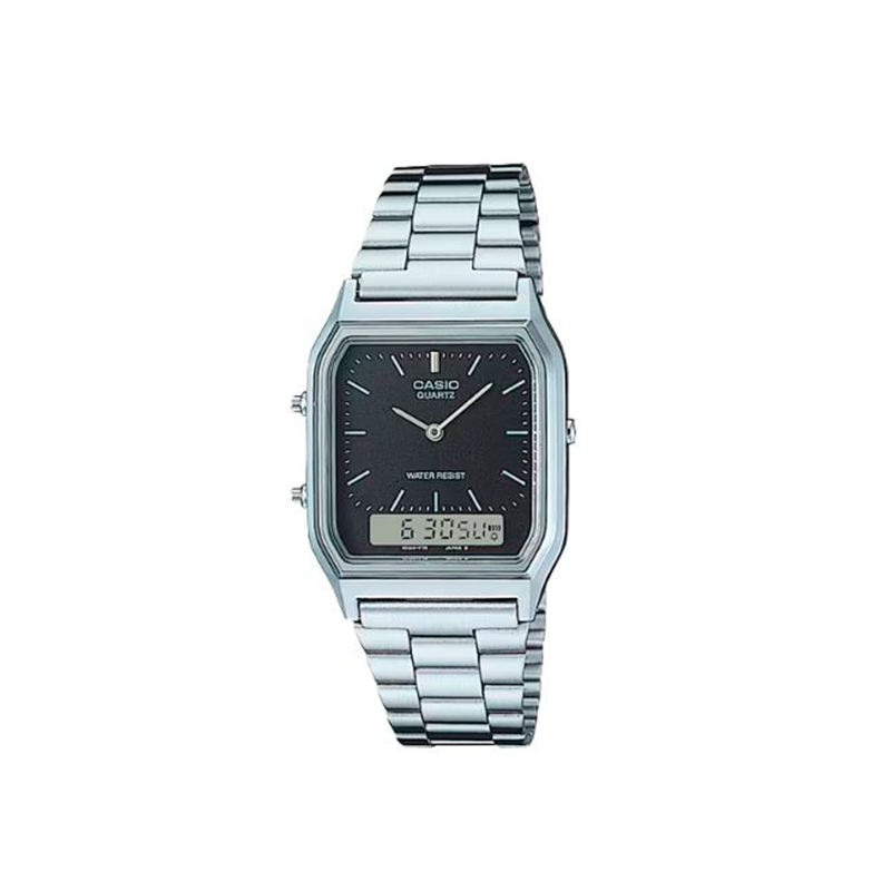 Reloj Casio Unisex Edgy Collection Negro AQ-230A-1DMQYES