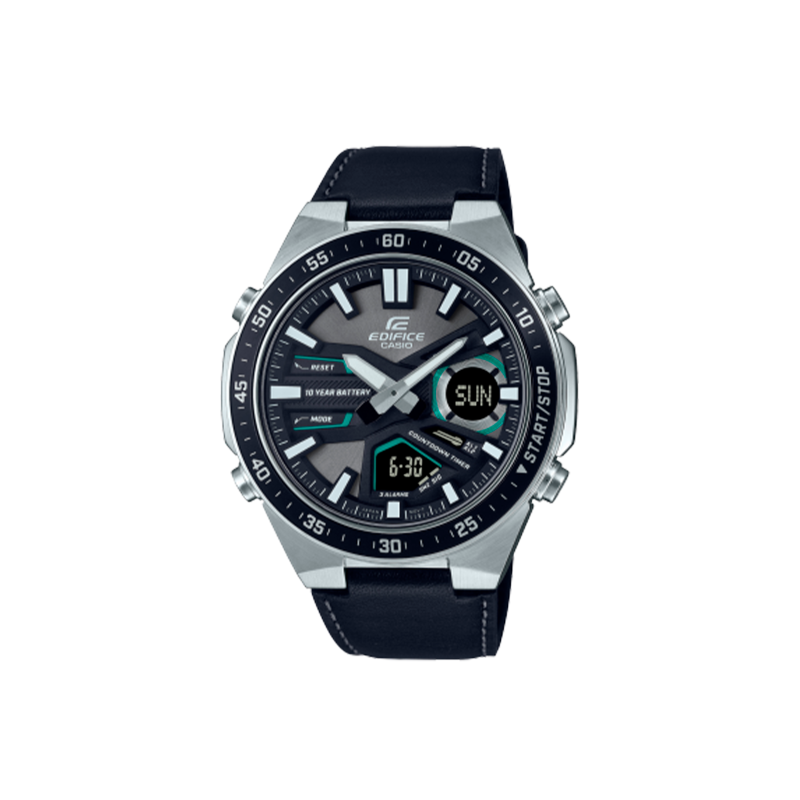 Reloj Casio Edifice Hombre Correa Piel Negra EFV-C110L-1AVEF