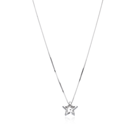 Gargantilla Oro 18k y diamantes 0.09cts "Baone"