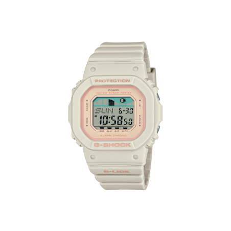Reloj Casio G-Shock Mujer Blanco y Rosa GLX-S5600-7ER