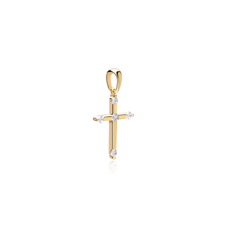 Colgante Cruz Oro 18k "Abner"