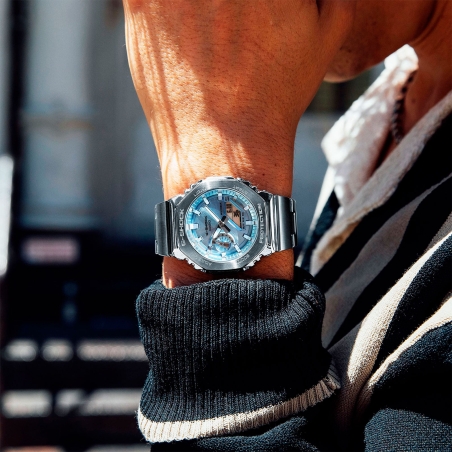 Reloj Casio G-Shock Hombre G-Steel Azul GM-2110D-2AER
