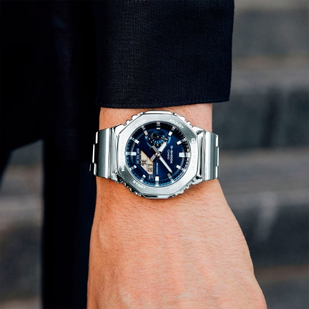 Reloj Casio G-Shock Hombre G-Steel Azul Marino GM-2110D-2BER