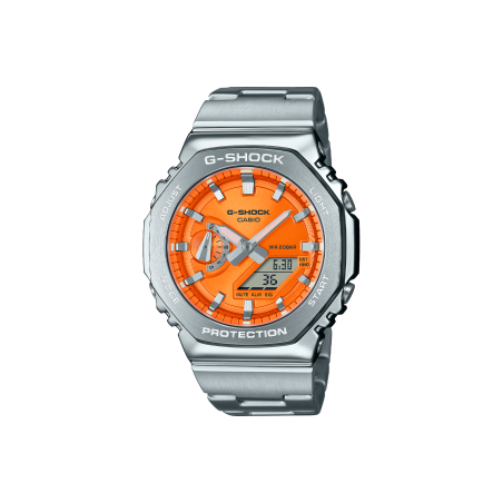 Reloj Casio G-Shock Hombre G-Steel Naranja GM-2110D-4AER