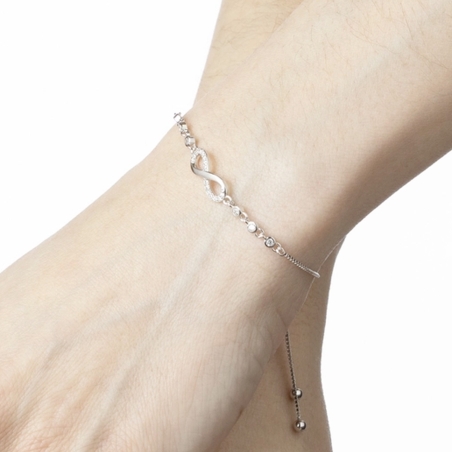 Pulsera Lotus Silver Plata y circonitas LP3549-2/1