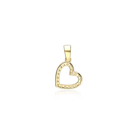 Colgante Oro 18k y circonitas "Julieta"