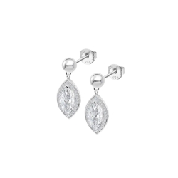 Pendientes Lotus Silver Plata y circonitas LP3787-4/1