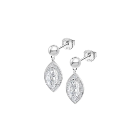 Pendientes Lotus Silver Plata y circonitas LP3787-4/1