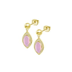 Pendientes Lotus Silver Plata y circonitas LP3787 4 3