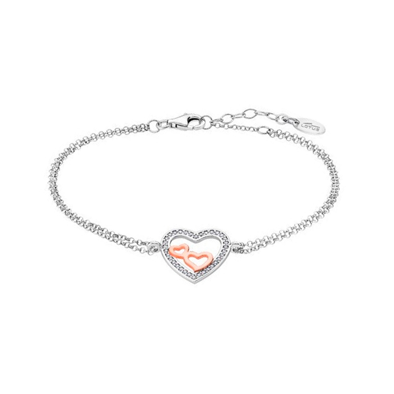 Pulsera Lotus Silver Plata y circonitas LP1856-2/1