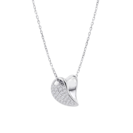 Collar Lotus Silver Plata y circonitas LP3840-1/1