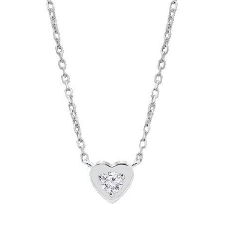 Collar Lotus Silver Plata y circonita LP3849-1/1