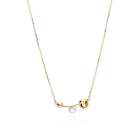Gargantilla Oro 18k y perla "Kai"