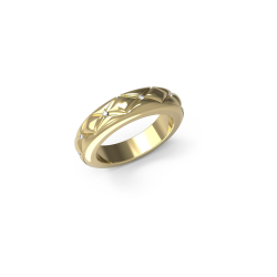 Anillo Guess Mujer Stylish Dorado JUBR04591JWYG54
