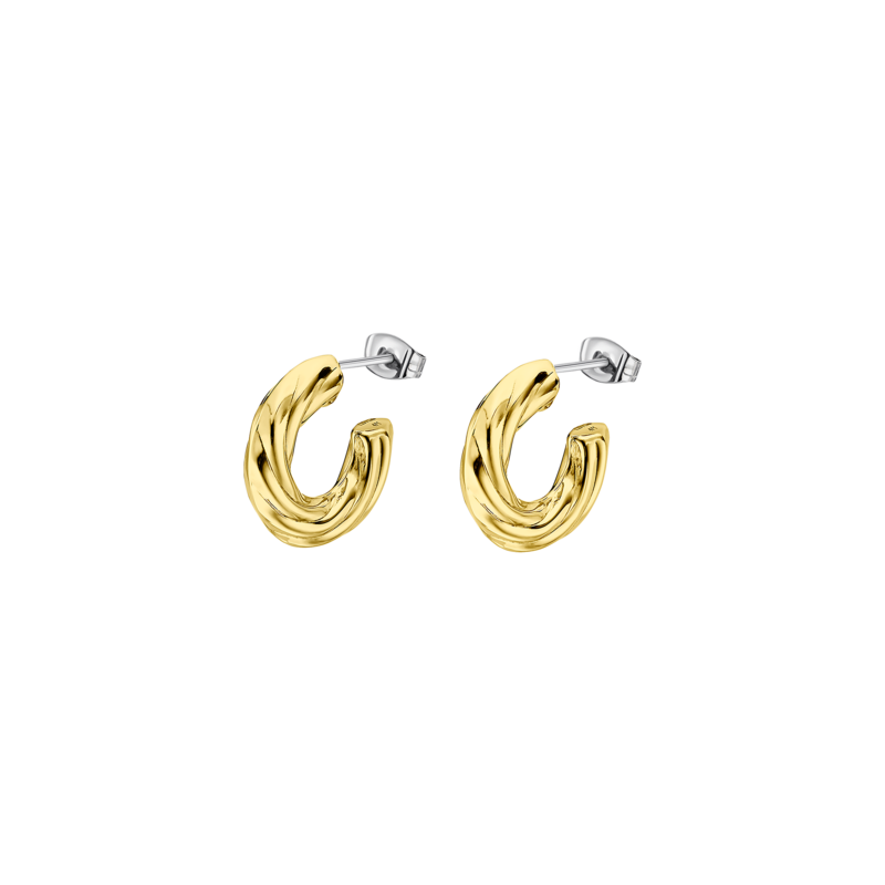 Pendientes Lotus Style Acero con baño LS2416-4/2