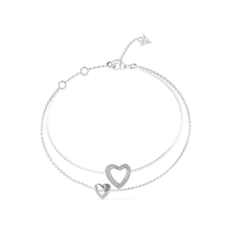 Pulsera Guess Mujer Beloved Plateada  JUBB05027JWRHS
