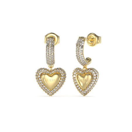 Pendientes Guess Mujer Corazón Beloved JUBE05021JWYGT-U