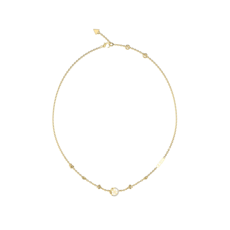 Collar Guess Mujer Acero 4Love Dorado JUBN05038JWYGT-U